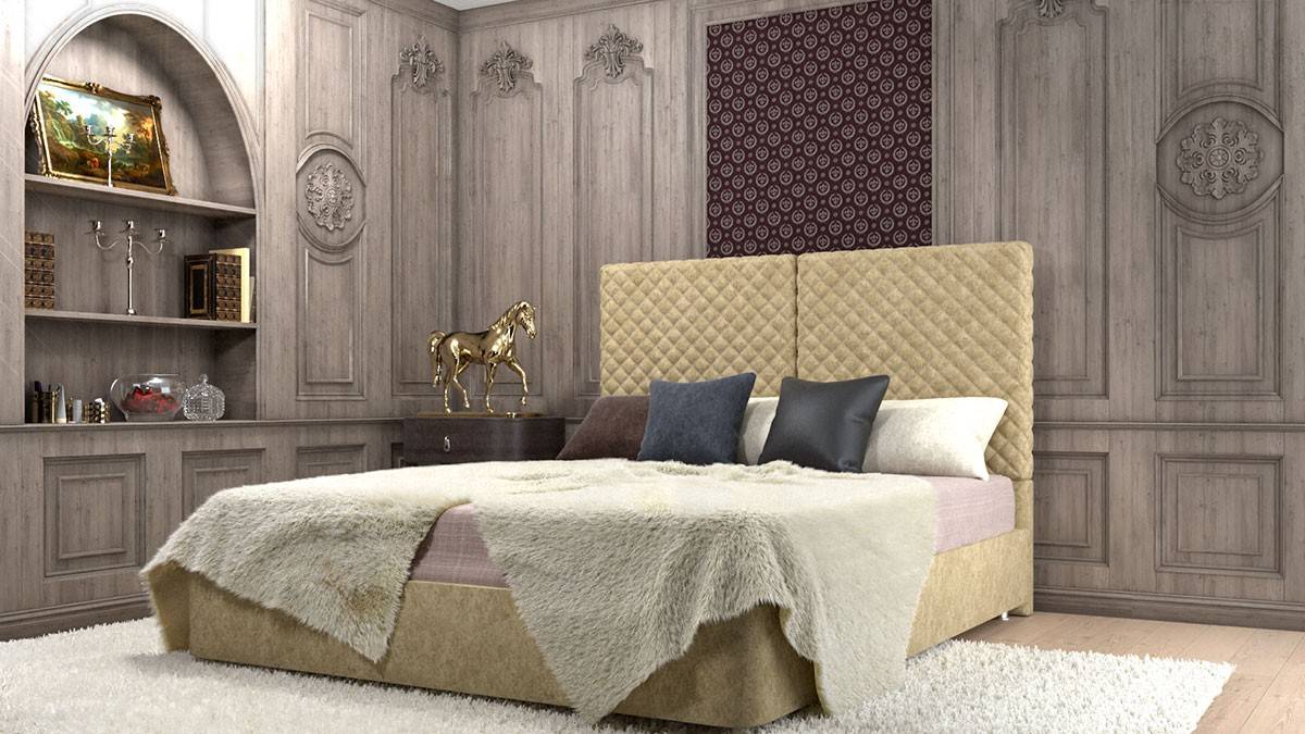 Кроватное изголовье Infinity S – Toffee